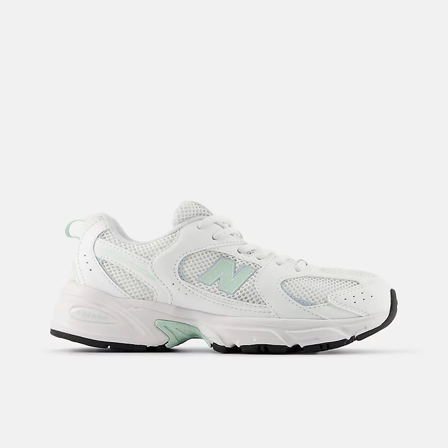 New Balance 530, Fitness Donna - Beige, Grigio, Bianco/Verde