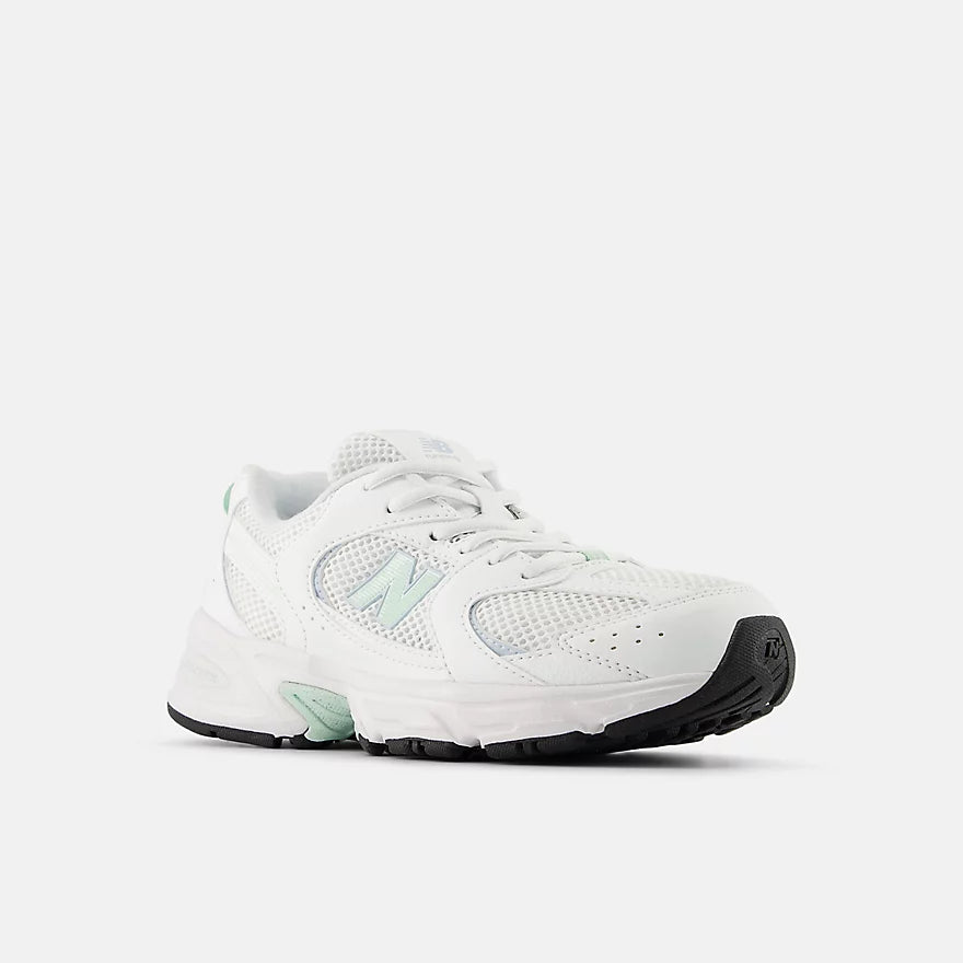 New Balance 530, Fitness Donna - Beige, Grigio, Bianco/Verde