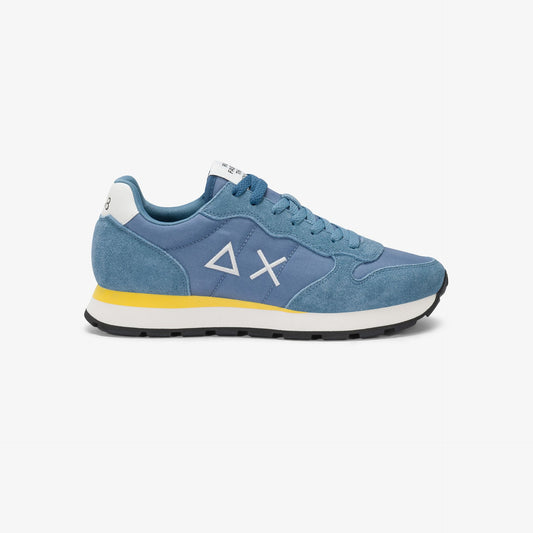Sun68 Tom Solid, Sneaker Uomo in Nylon - Avio, Grigio, Navy, Stone