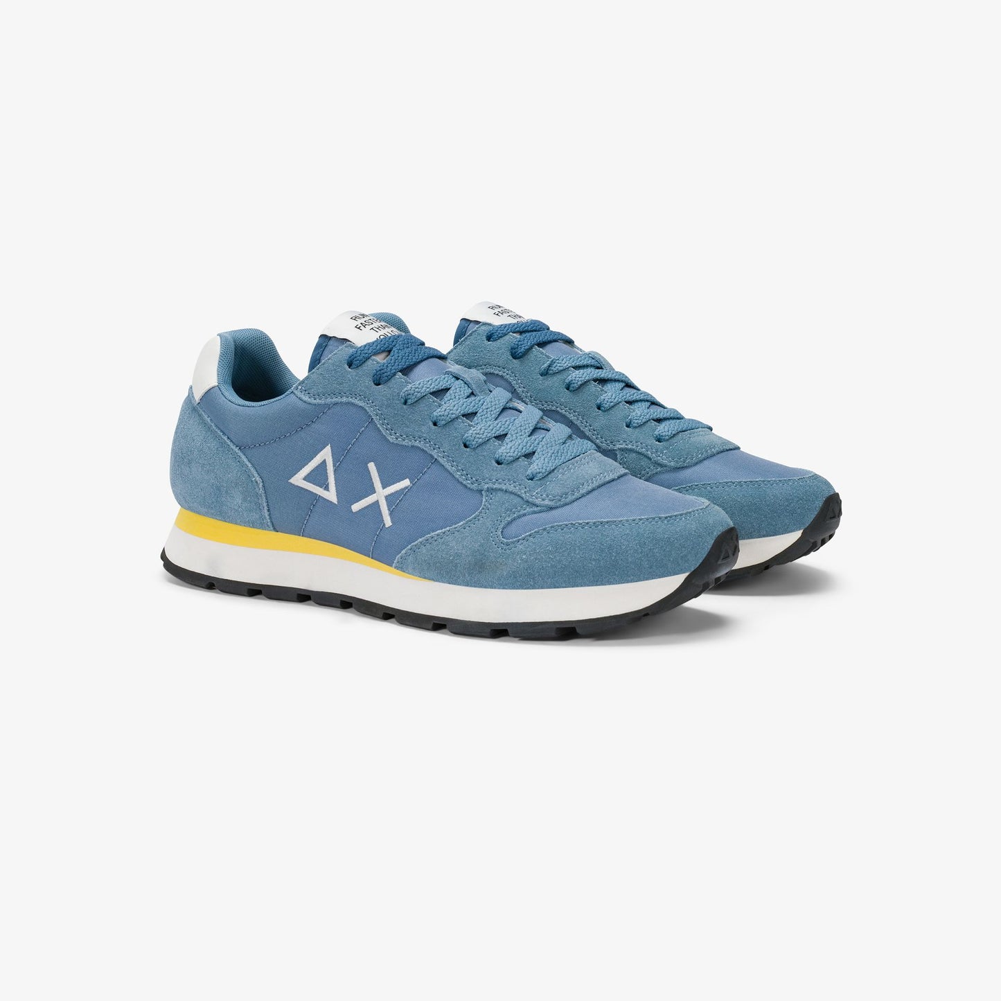 Sun68 Tom Solid, Sneaker Uomo in Nylon - Avio, Grigio, Navy, Stone
