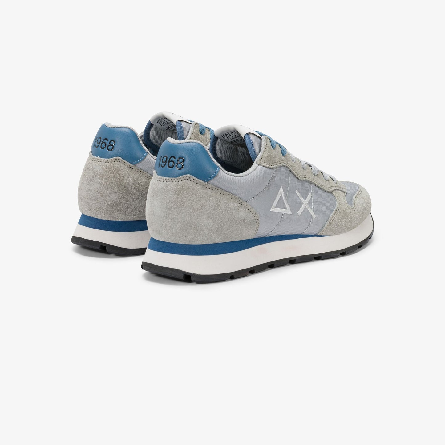 Sun68 Tom Solid, Sneaker Uomo in Nylon - Avio, Grigio, Navy, Stone