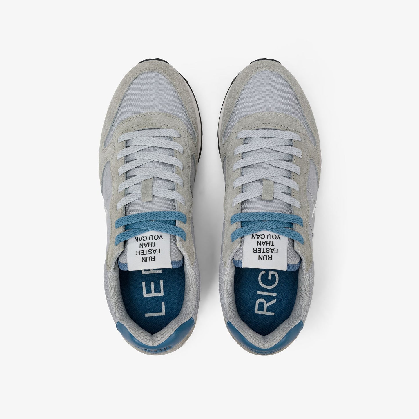 Sun68 Tom Solid, Sneaker Uomo in Nylon - Avio, Grigio, Navy, Stone