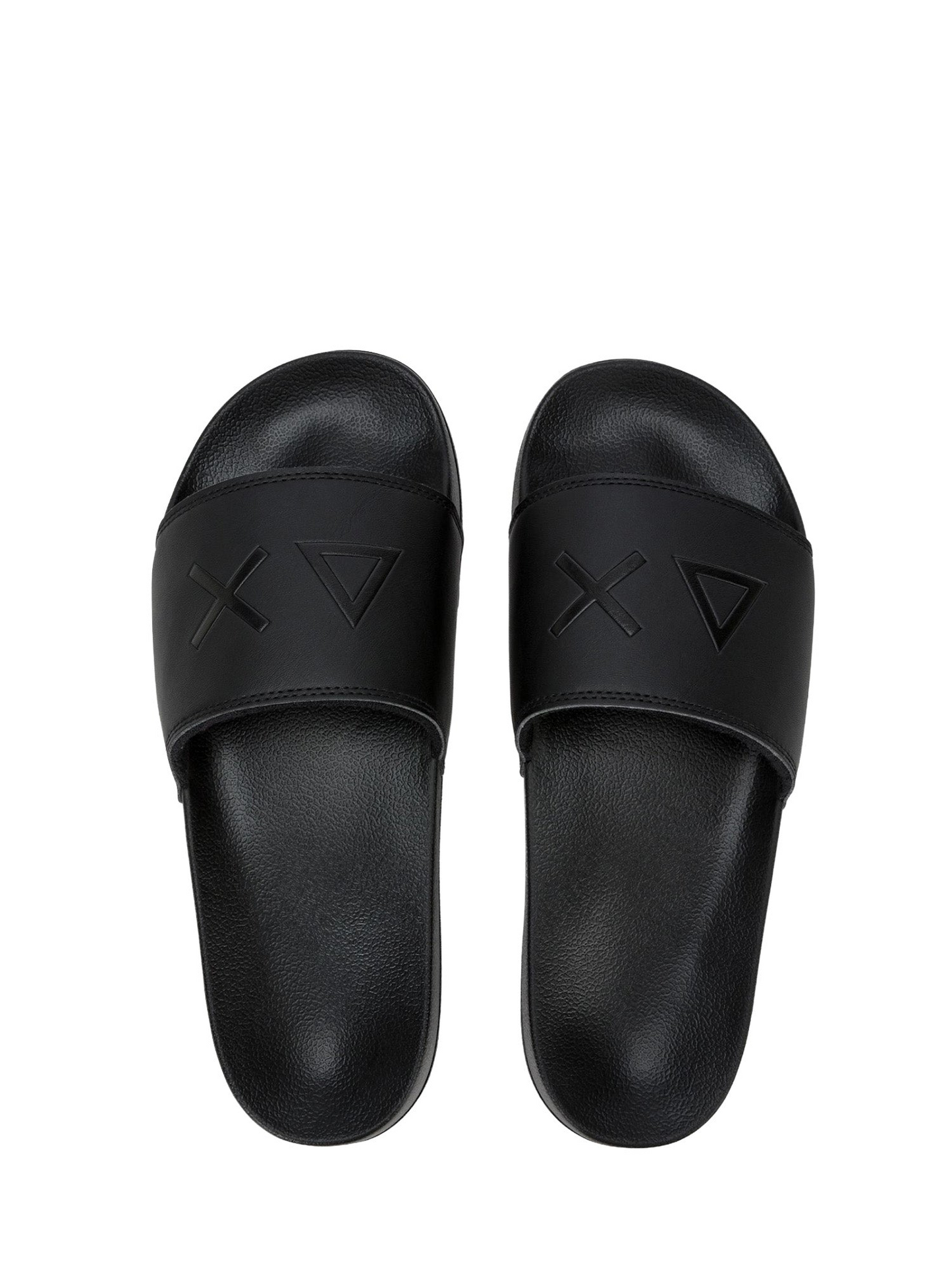 Sun68 Slippers Logo, Ciabatte Uomo - Nero