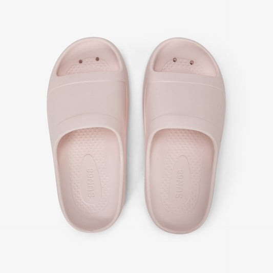 Sun68 Slippers Monoblock Logo, Ciabatte Donna - Porcellana