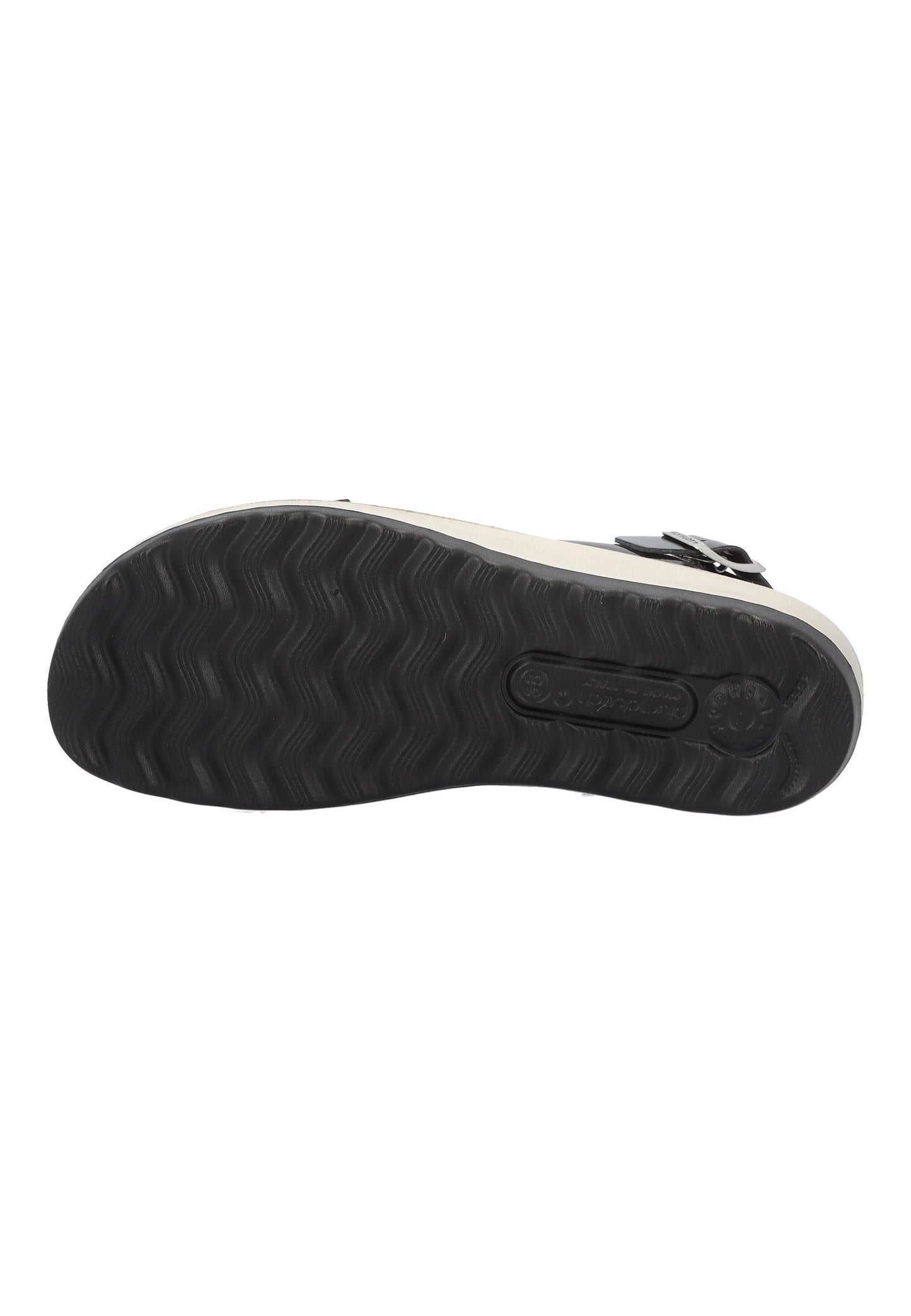 FlyFlot 42 G61 3C, Sandali Donna Con Fibbia - Beige, Nero