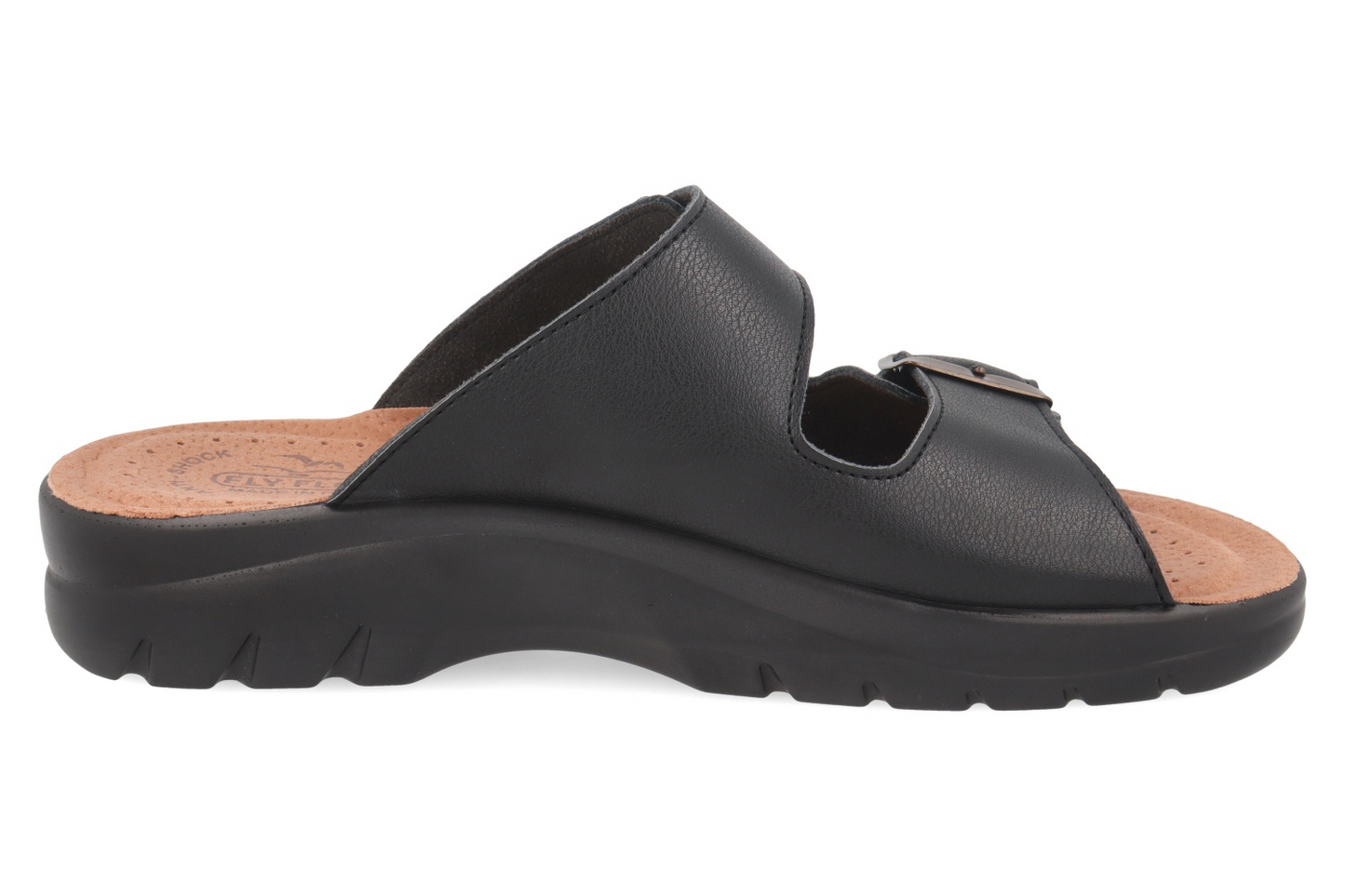 FlyFlot 62 044 ZE, Sandali Uomo Con Doppia Fibbia - Testa Di Moro, Blu