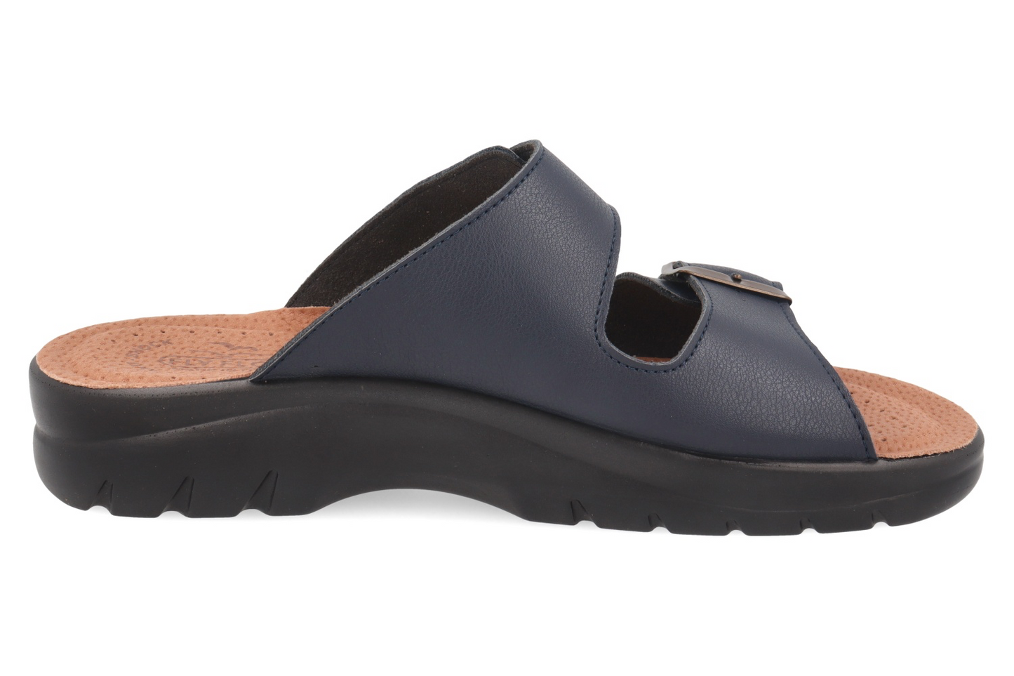 FlyFlot 62 044 ZE, Sandali Uomo Con Doppia Fibbia - Testa Di Moro, Blu