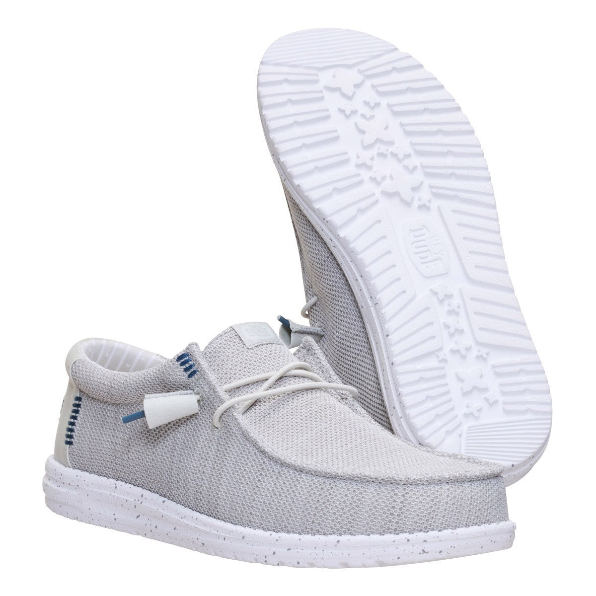 HEY DUDE Wally Stretch Sox - Navy, Grigio