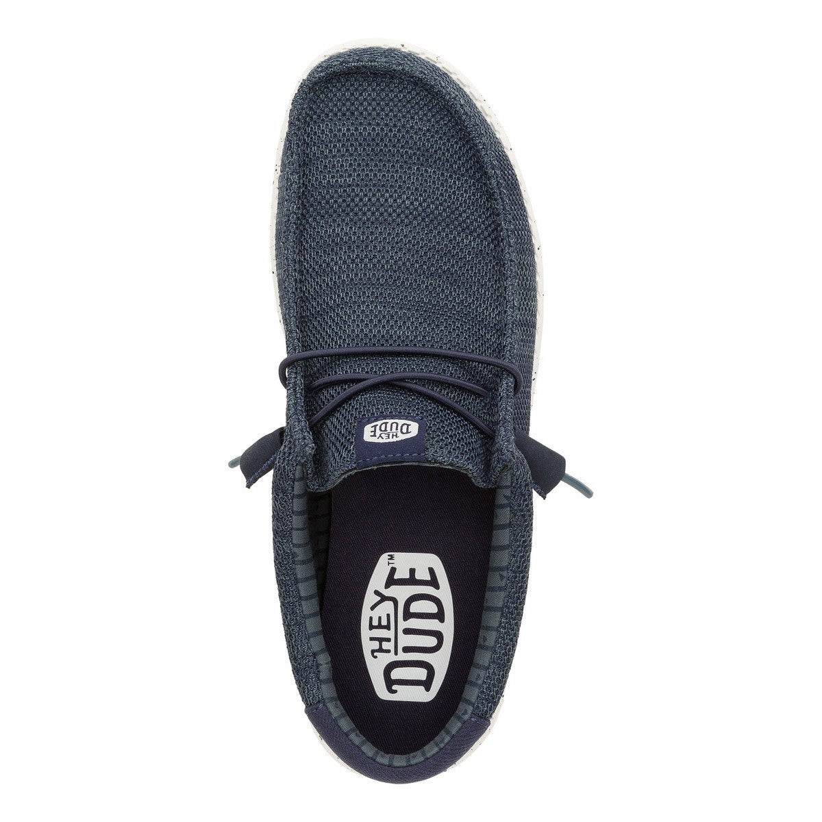 HEY DUDE Wally Stretch Sox - Navy, Grigio