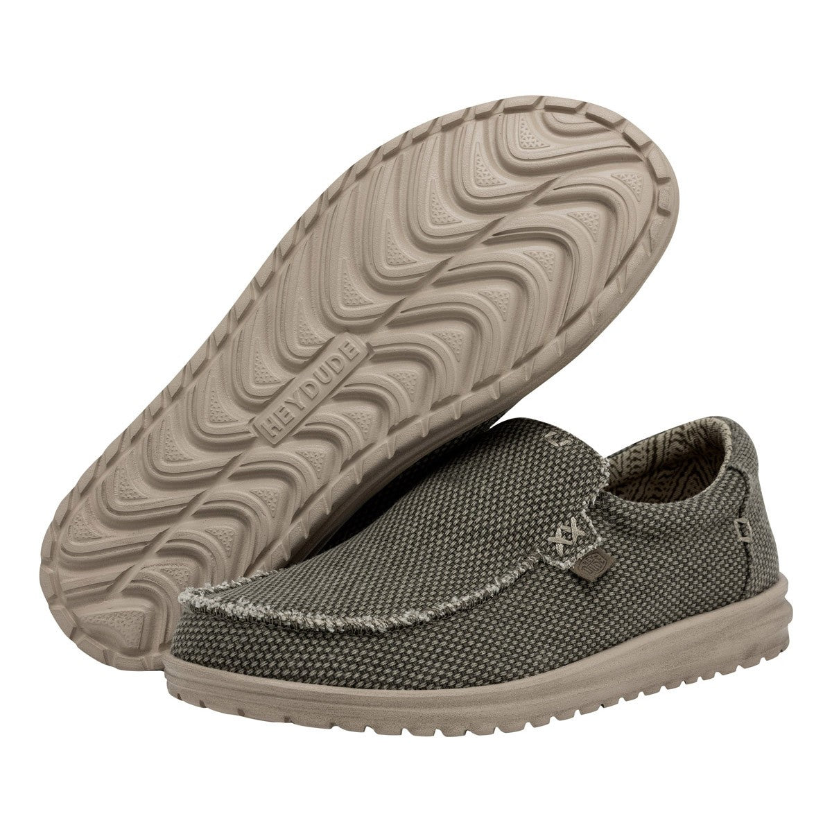 HEY DUDE Mikka Braided - Deep Blue, Army, Olive Grey