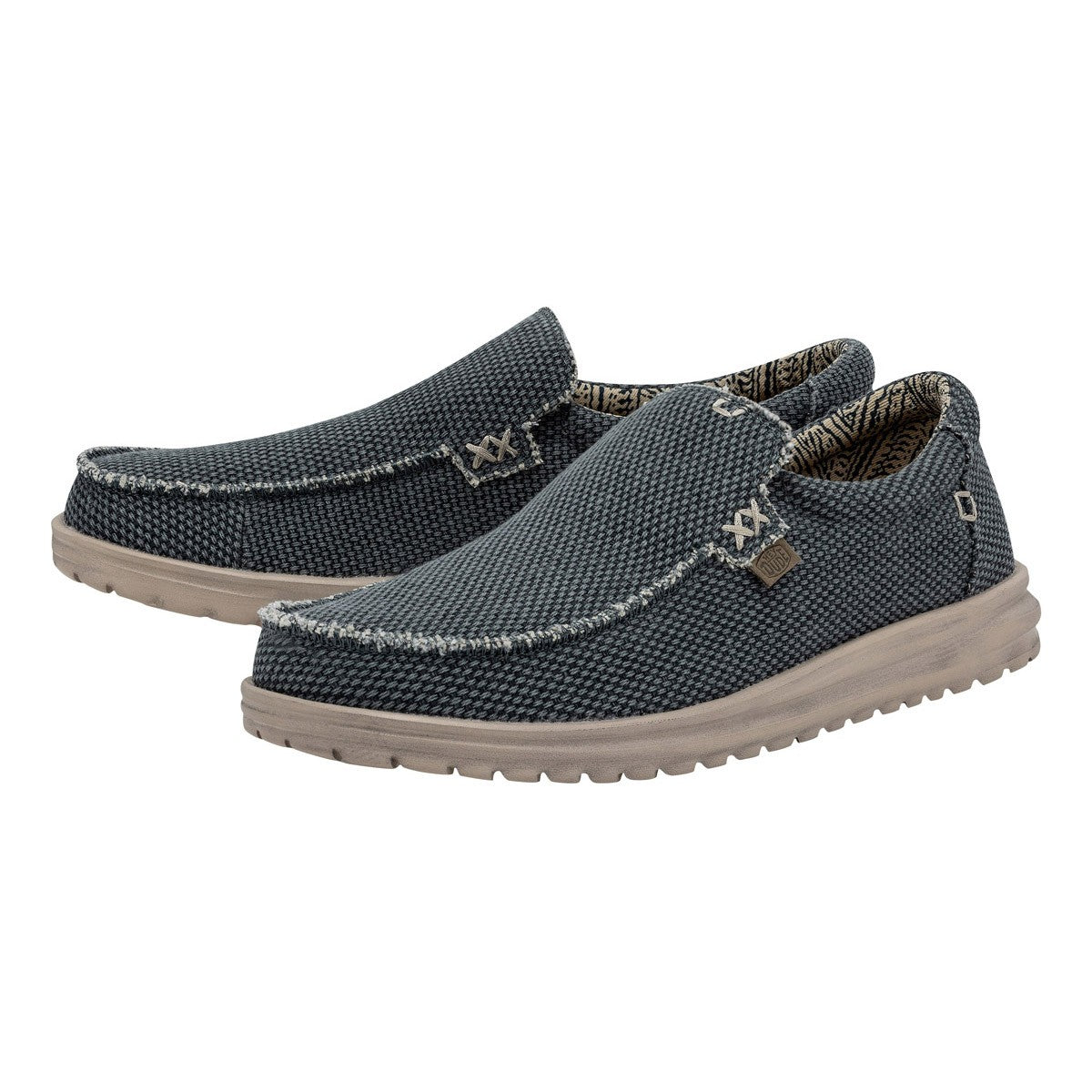 HEY DUDE Mikka Braided - Deep Blue, Army, Olive Grey