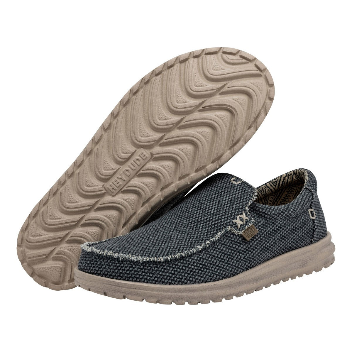 HEY DUDE Mikka Braided - Deep Blue, Army, Olive Grey