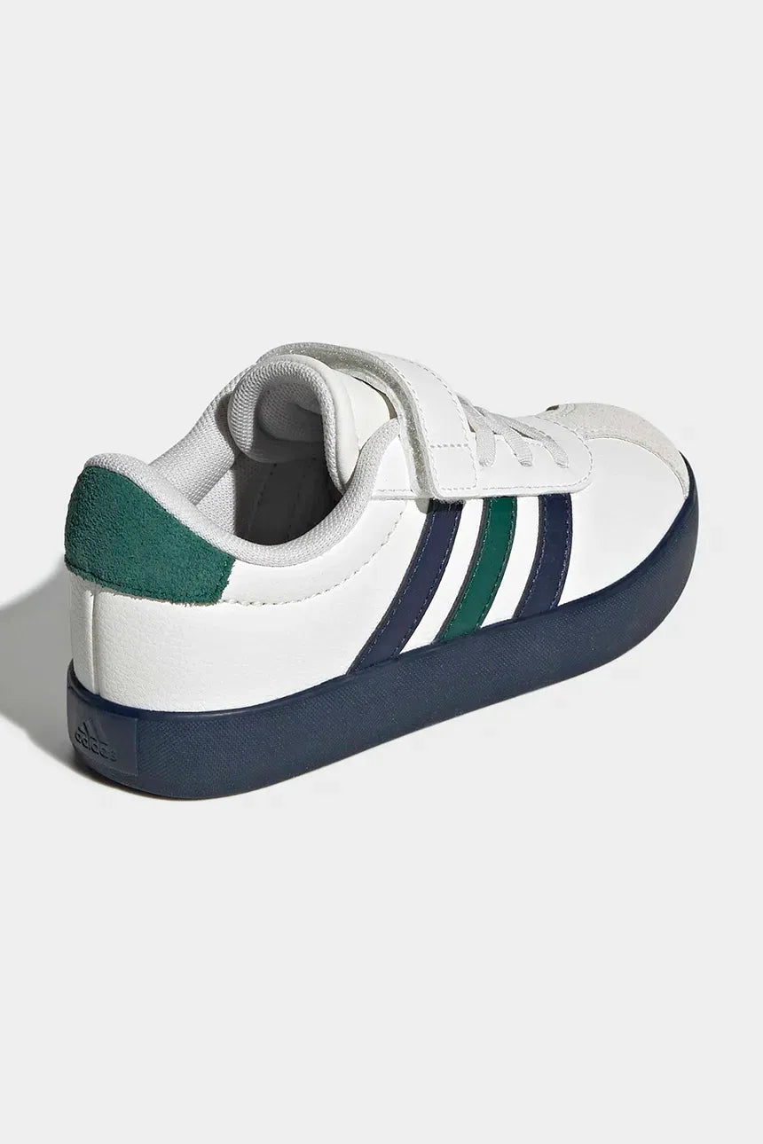 Adidas Grand Court 3.0 EL C, Sneaker Bambini - Crema, Bianco/Blu, Bianco/Rosa