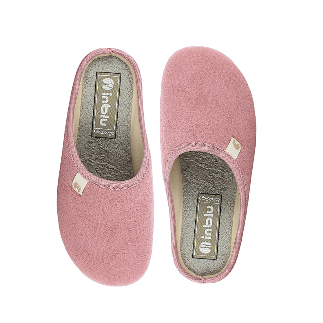Inblu EC102, Pantofole Donna Con Plantare in Tessuto Imbottito - Rosa, Blu