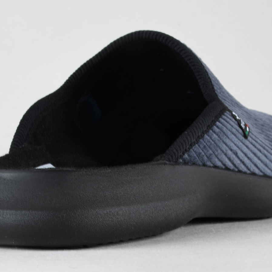 Pantofole Uomo FlyFlot P7 502 8D Blu Effetto Coste - vista 4