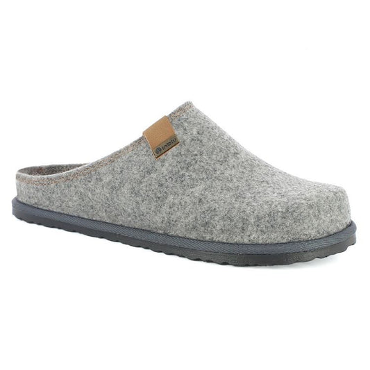 Pantofole Uomo Inblu SI25 Grigie con Plantare in Pelle - vista 1