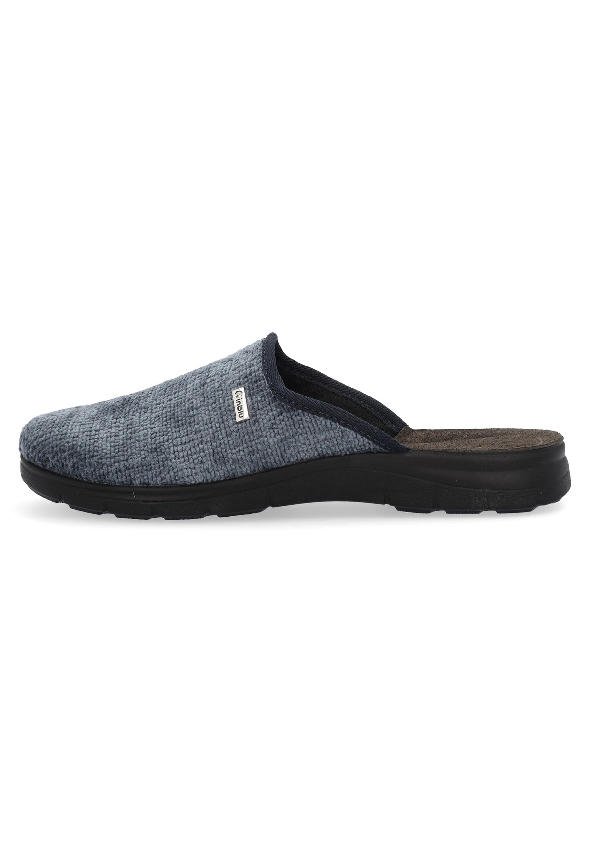 Pantofole Uomo Inblu BG63 Grigie in Tessuto EcoFriends - vista 1