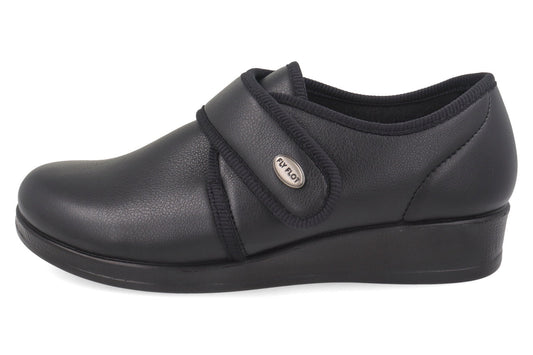 Pantofole Chiuse Donna FlyFlot N3 886 2D Nere con Strappo - vista 1