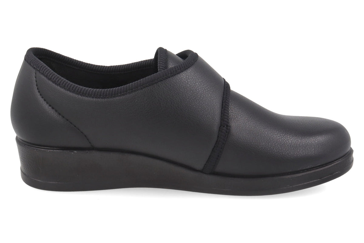 FlyFlot N3 886 2D, Pantofole Chiuse con Strappo Donna - Nero