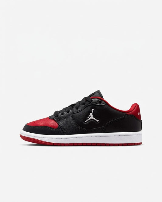 Jordan Court Connect Low GS, Sneaker Unisex - Nero/Rosso