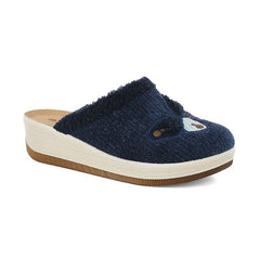 Inblu GC48, Pantofole Donna Con Farfalla - Blu