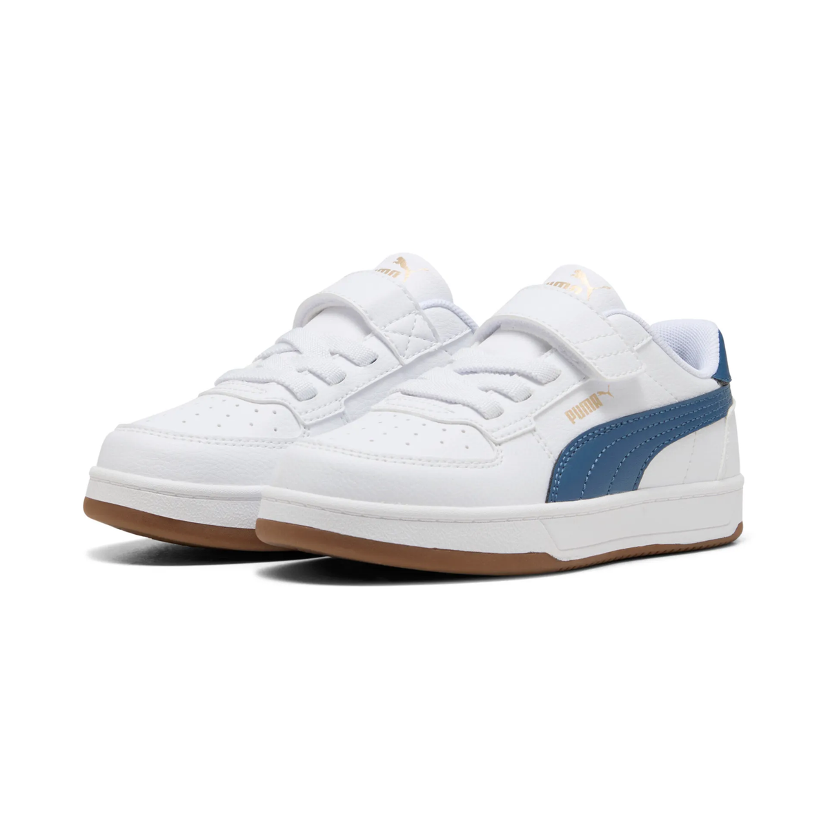 Puma Caven 2.0 AC+ PS, Sneaker Bambini Unisex - Bianco/Blu