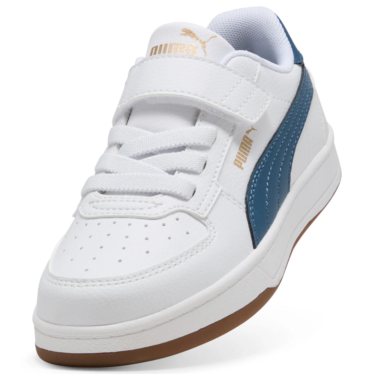 Puma Caven 2.0 AC+ PS, Sneaker Bambini Unisex - Bianco/Blu