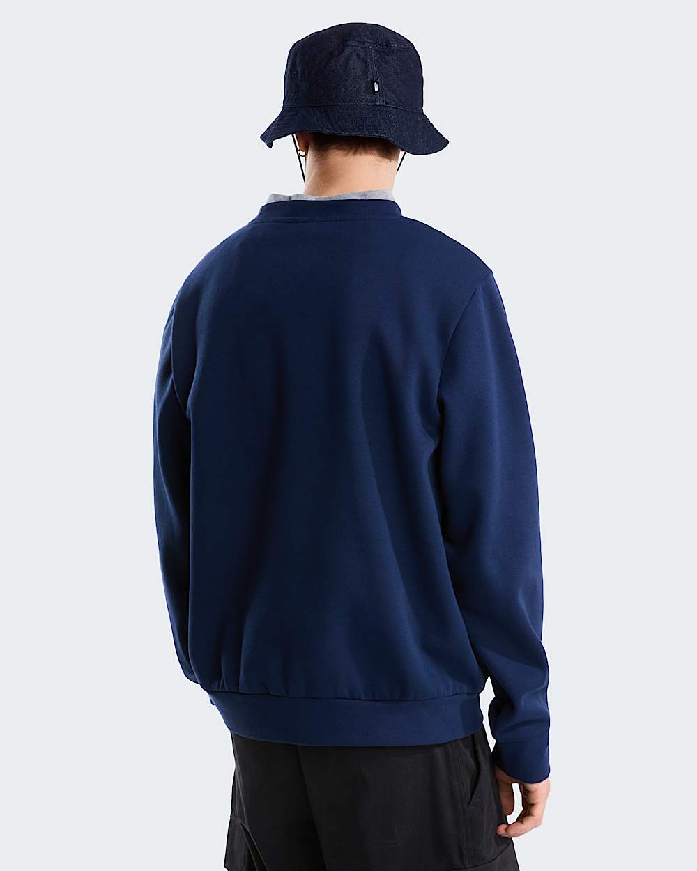 The North Face, Felpa Girocollo Evolution Simple Dome Regular Uomo - Blu