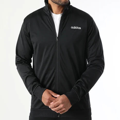 Adidas Sportswear, Tuta Uomo Completa Acetata - Nero