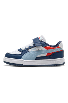 Puma Caven III Block AC+ PS, Sneaker Da Bambino - Blu/Bianco