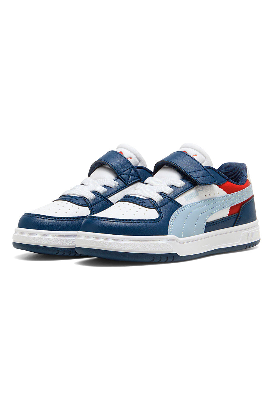 Puma Caven III Block AC+ PS, Sneaker Da Bambino - Blu/Bianco