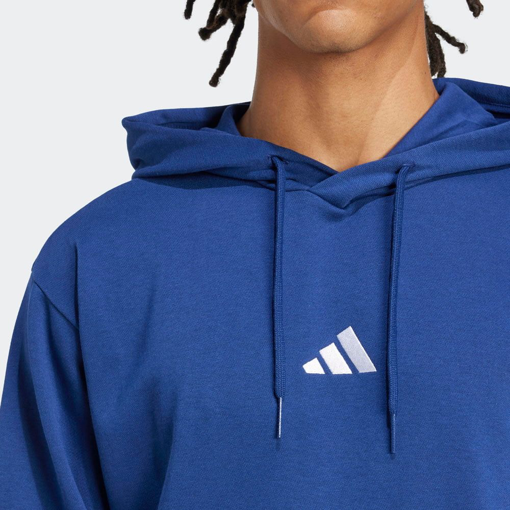 Adidas Feelcozy, Felpa Con Cappuccio Uomo - Nero, Verde, Blu