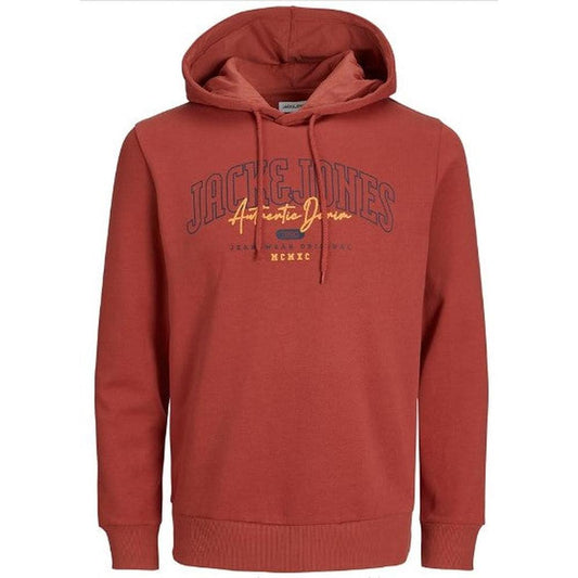 JACK & JONES Felpa Larry Uomo Felpe Arancio