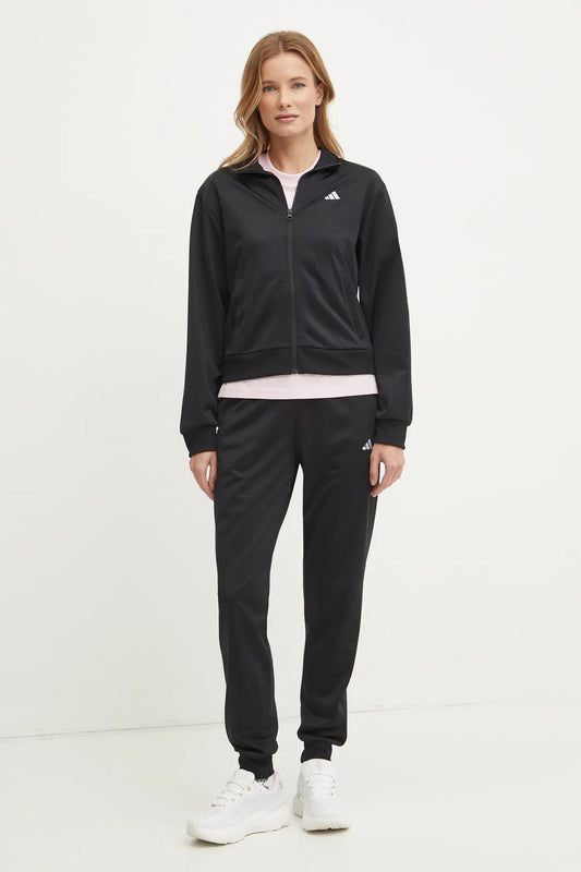 Adidas W Feelcozy TS, Tuta Donna - Nero