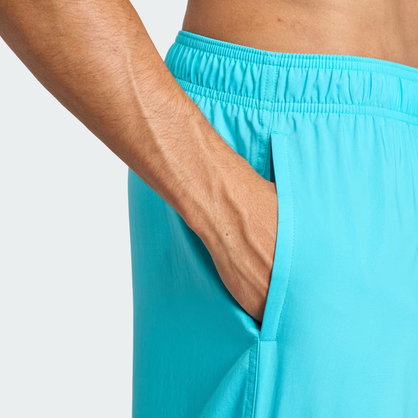 Adidas Swim Shorts 8-Inch, Bermuda da Mare Uomo - Ciano, Verde Oliva, Blu