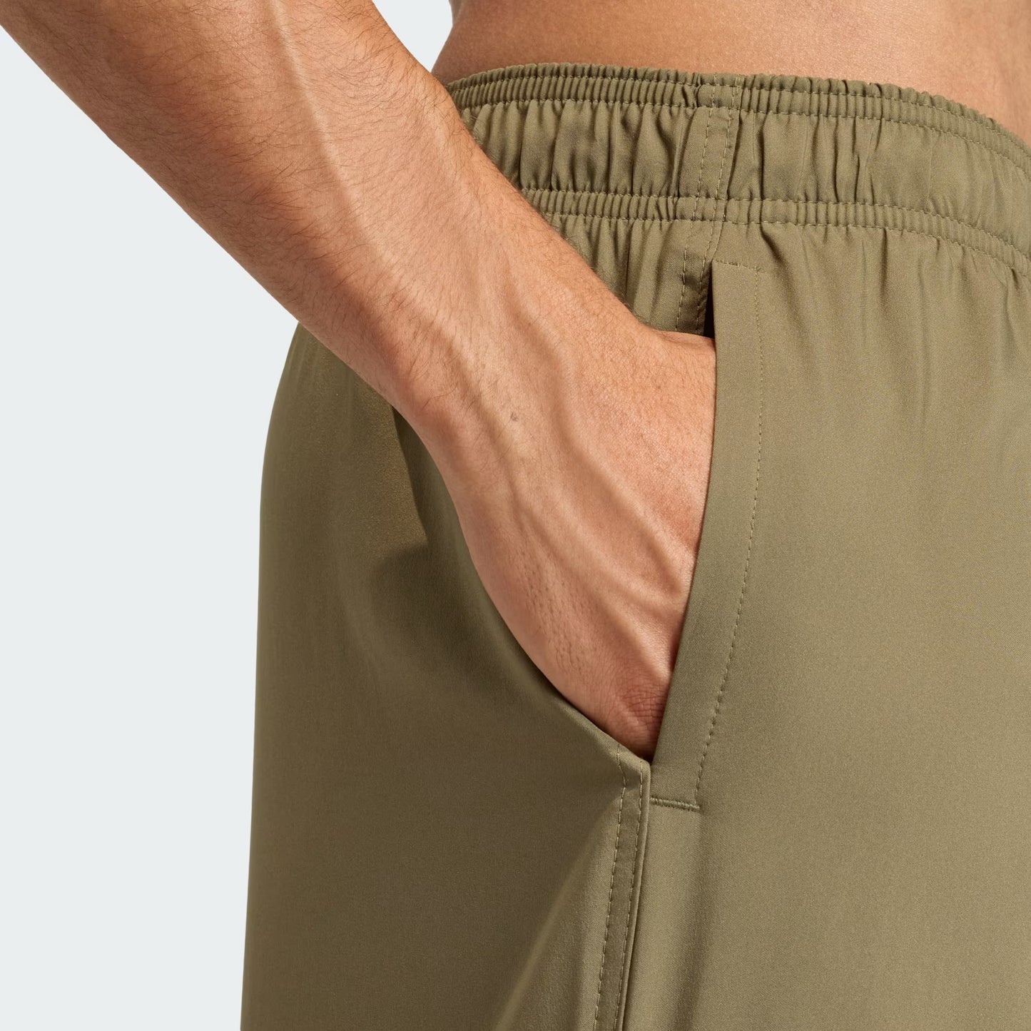 Adidas Swim Shorts 8-Inch, Bermuda da Mare Uomo - Ciano, Verde Oliva, Blu