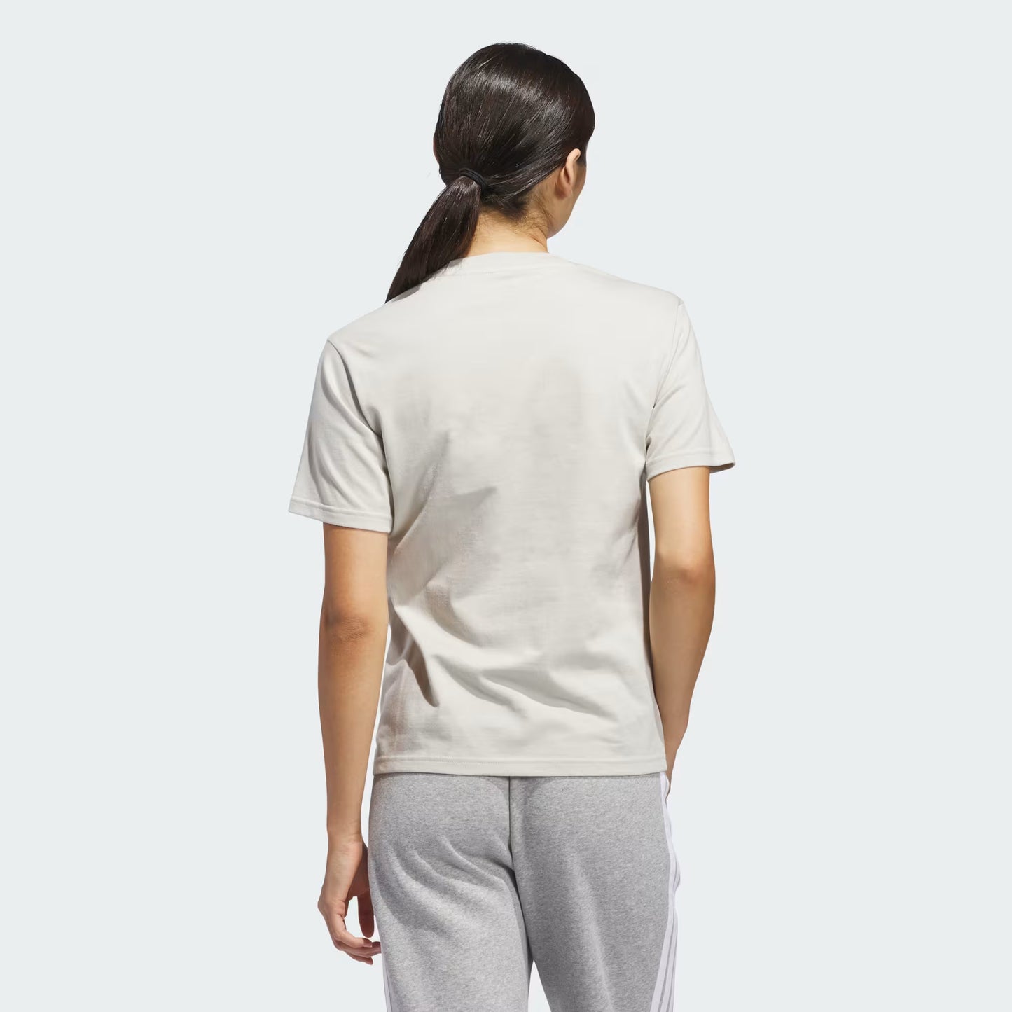 Adidas Western Florals Graphic, T-Shirt Donna Con Stampa Floreale - Beige, Bianco