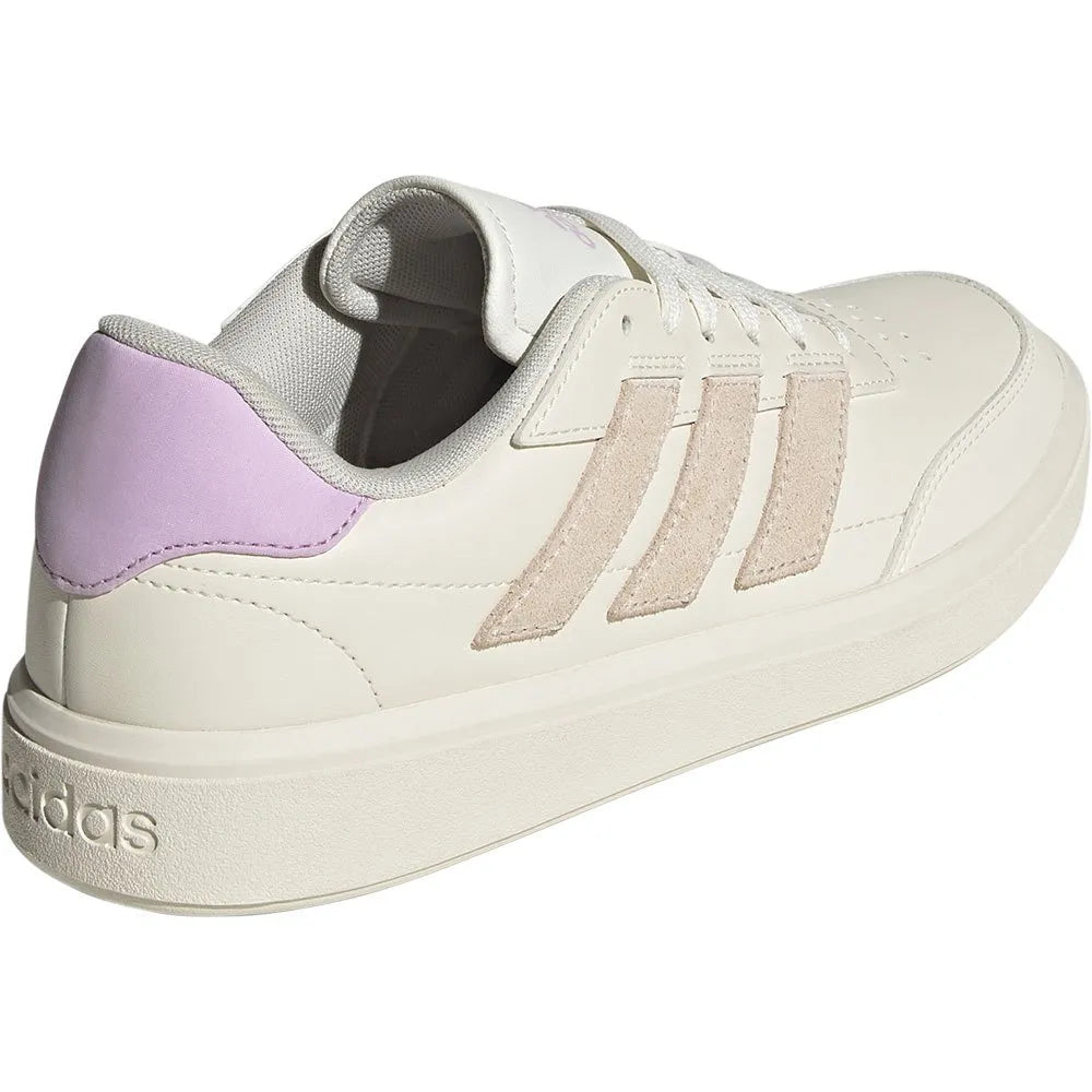 Adidas Courtblock Sneaker Donna Bianco Rosa Rosa Cipria Metalli ValBen Shop
