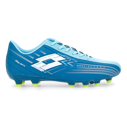 Lotto SOLISTA 700 VII FG, Scarpe Calcio - Celeste, Nero
