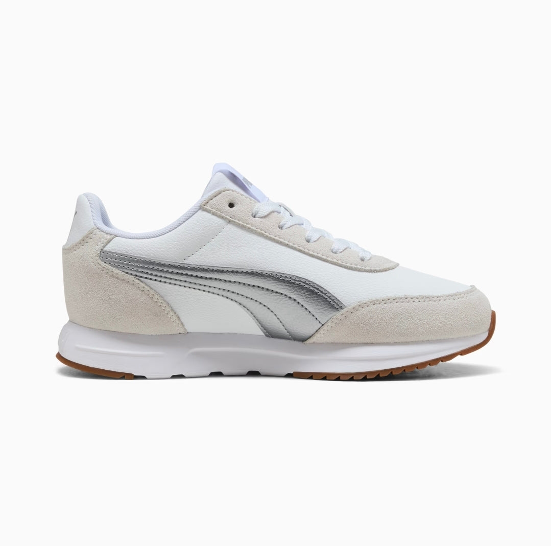 Puma R78 Lightwind, Sneaker Donna - Beige/Argento