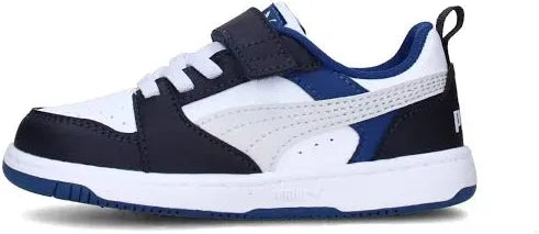Puma Rebound V6 Lo Ac+ Inf, Sneaker Bambini - Blu