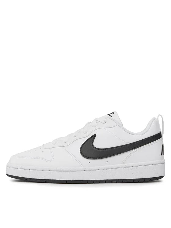 Nike Court Borough Low Recraft (GS), Sneaker Unisex - Bianco, Bianco/Nero