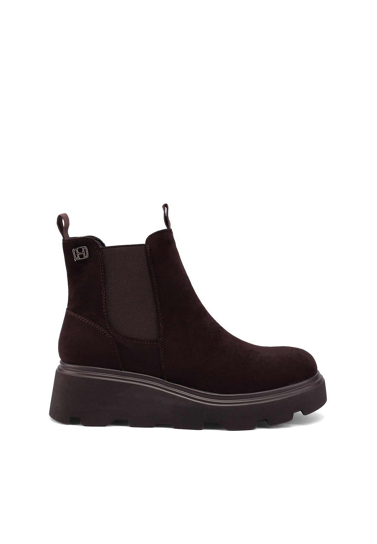 QUEEN HELENA X35-90, Stivaletti Chelsea Donna Platform - Nero, Khaki, Marrone