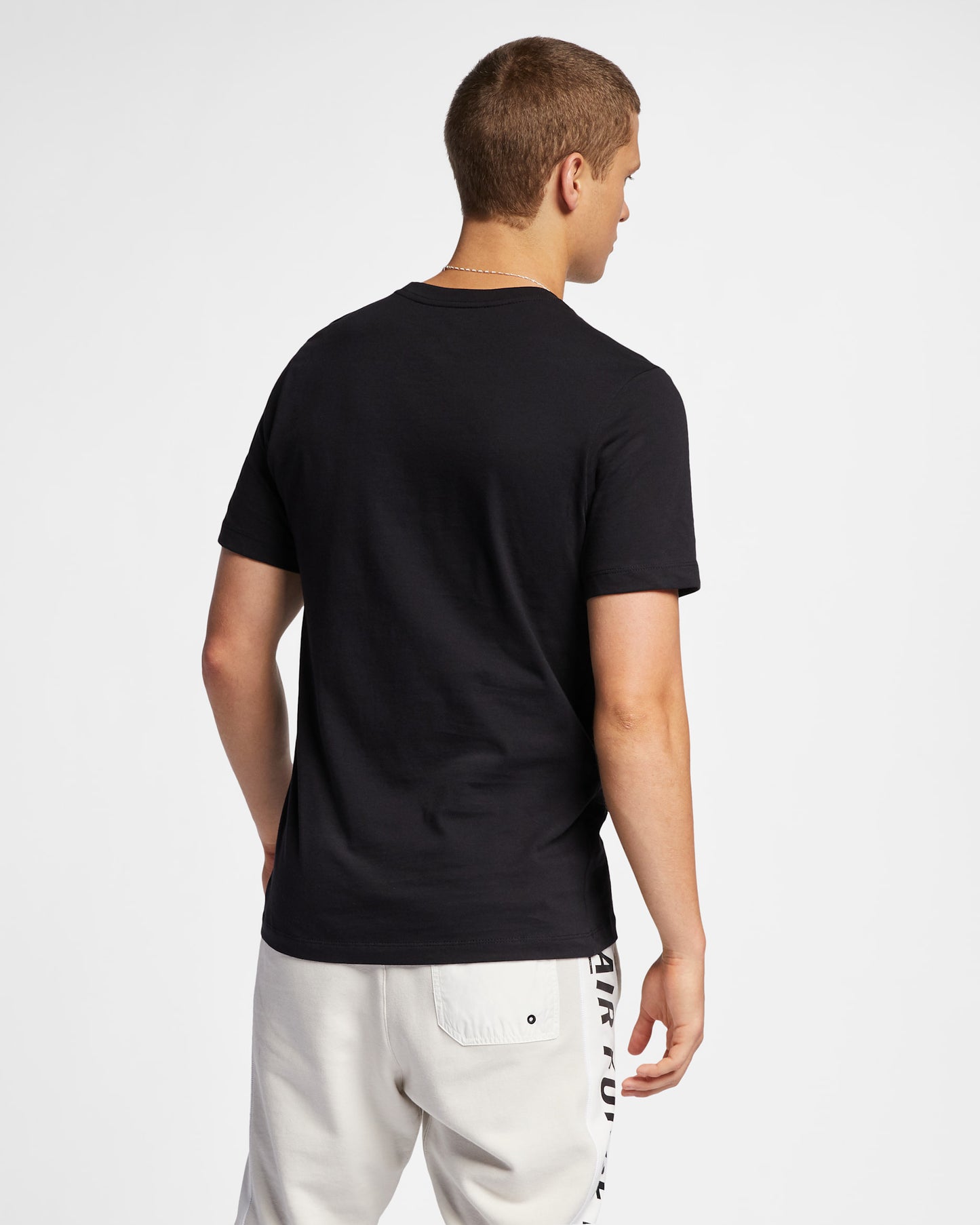 Nike SportSwear, T-Shirt Uomo Con Logo Stampato - Bianco, Nero