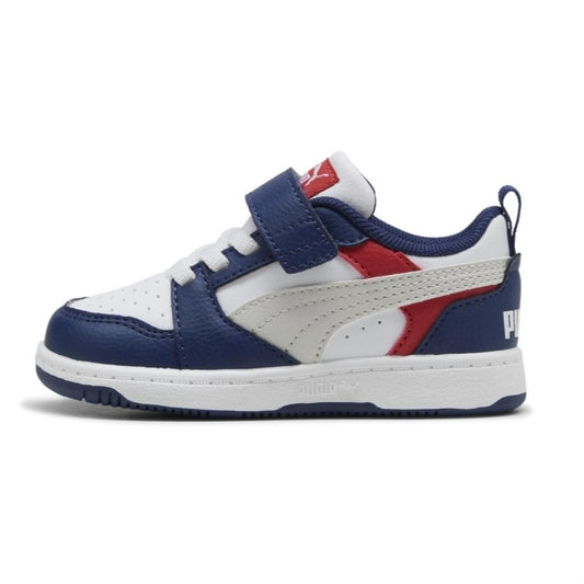 Puma Rebound V6 Lo Ac+ Inf, Sneaker Bambini - Blu