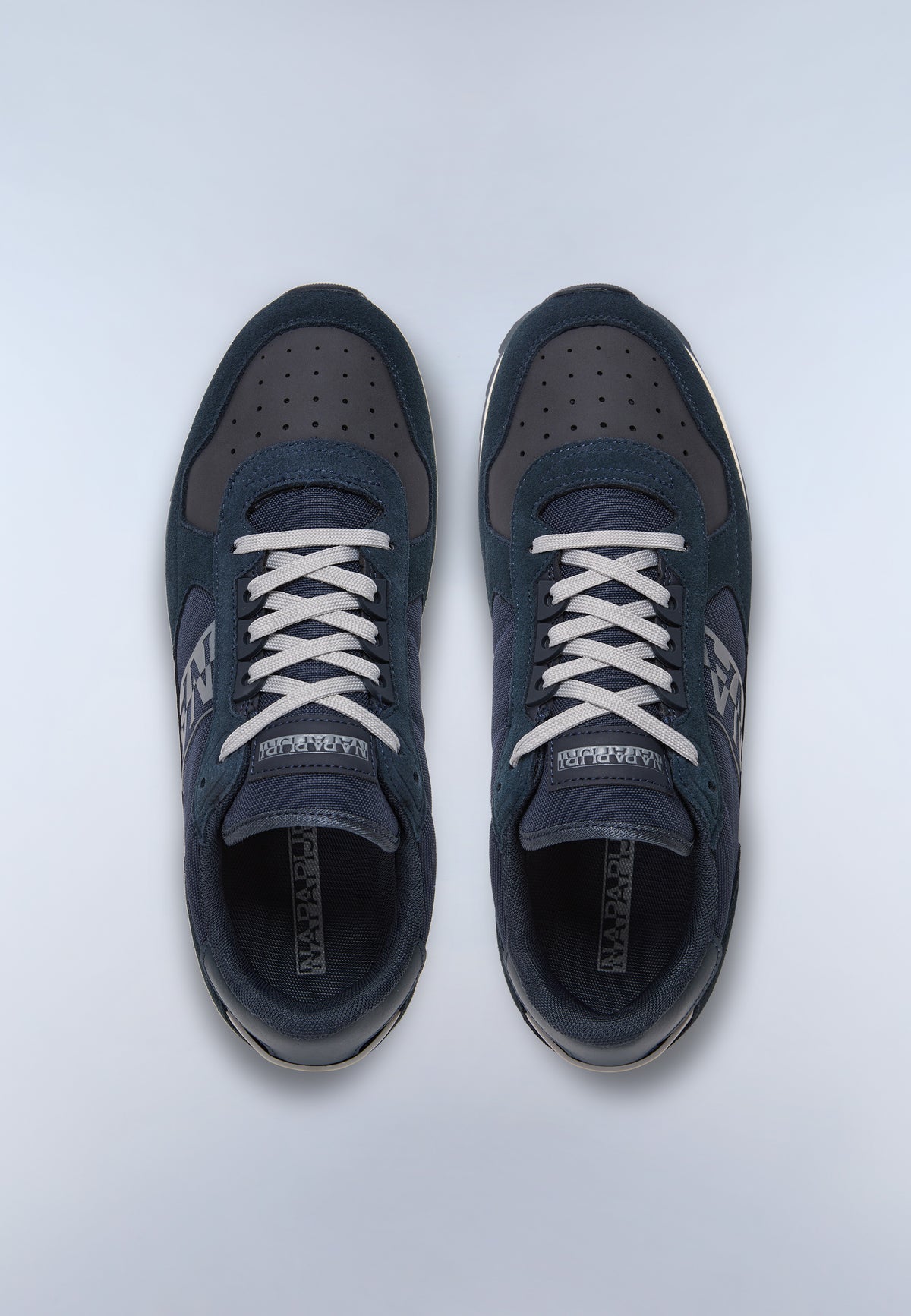 Napapijri Stab, Sneaker Uomo - Navy, Verde, Grigio