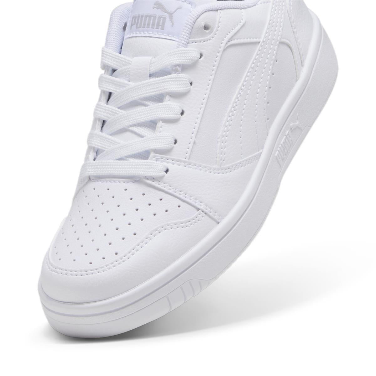 Puma Rebound V6 Lo Jr, Sneaker Donna - Bianco