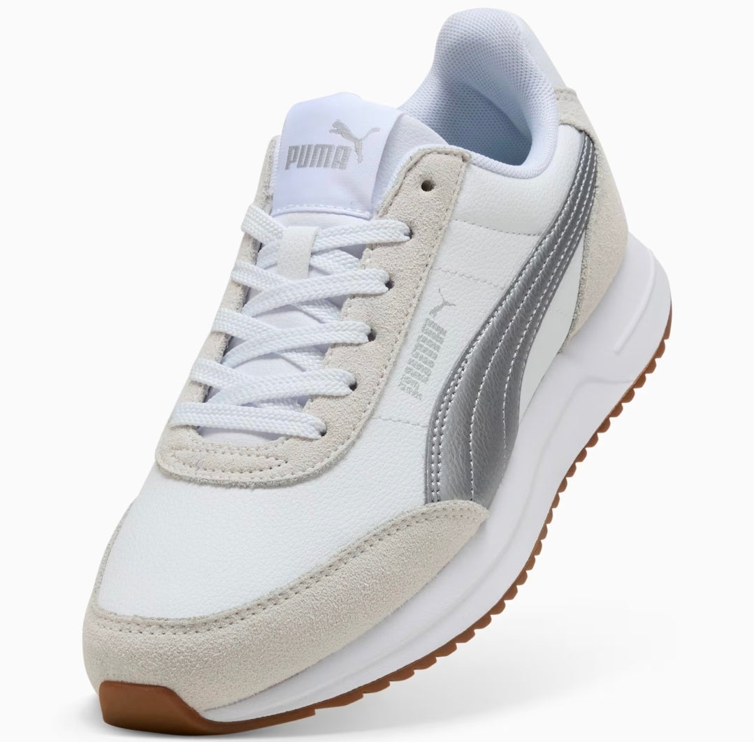 Puma R78 Lightwind, Sneaker Donna - Beige/Argento