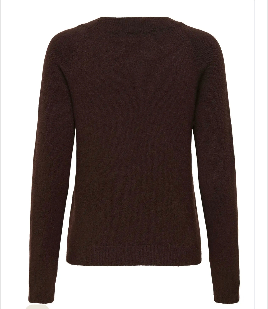 Only ONLRICA L/S PULLOVER KNT NOOS, Pullover Donna - Marrone