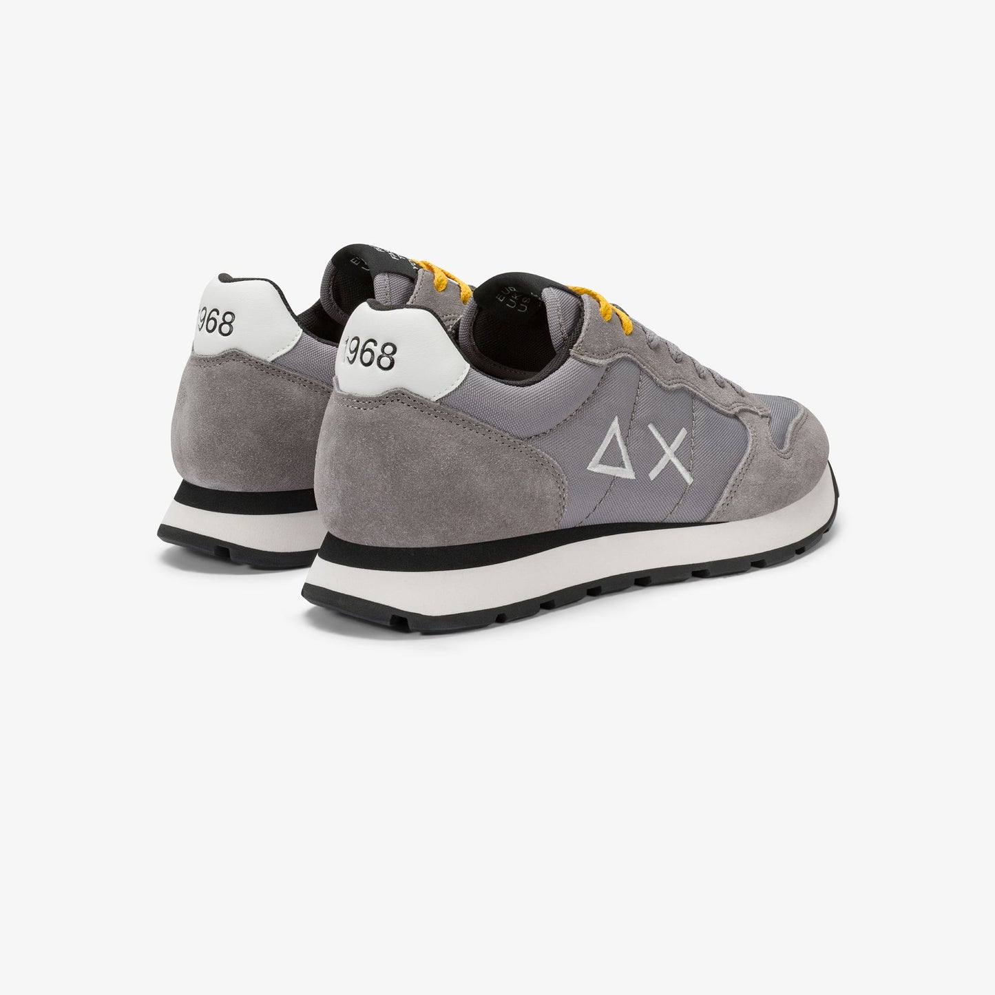 Sun68 Tom, Sneaker Uomo in Nylon e Suede - Bianco, Navy, Nero, Grigio, Verde, Beige